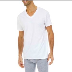 Six Brand NEW bundle 100% soft V-Neck T-shirts from George!